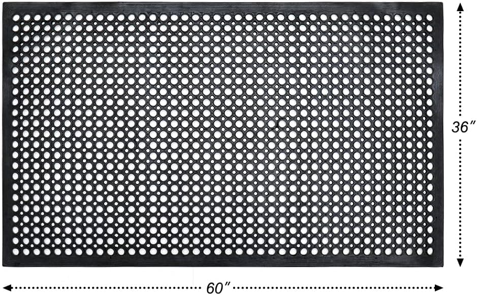 Anti-Fatigue Rubber Floor Mat  - Commercial Kitchen Mats Anti Fatigue のレビューと価格