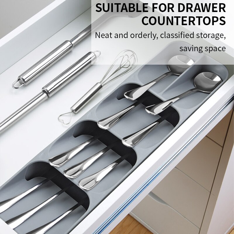 Kitchen Drawer Cutlery Storage - Commercial Kitchen Knife Holder のレビューと価格