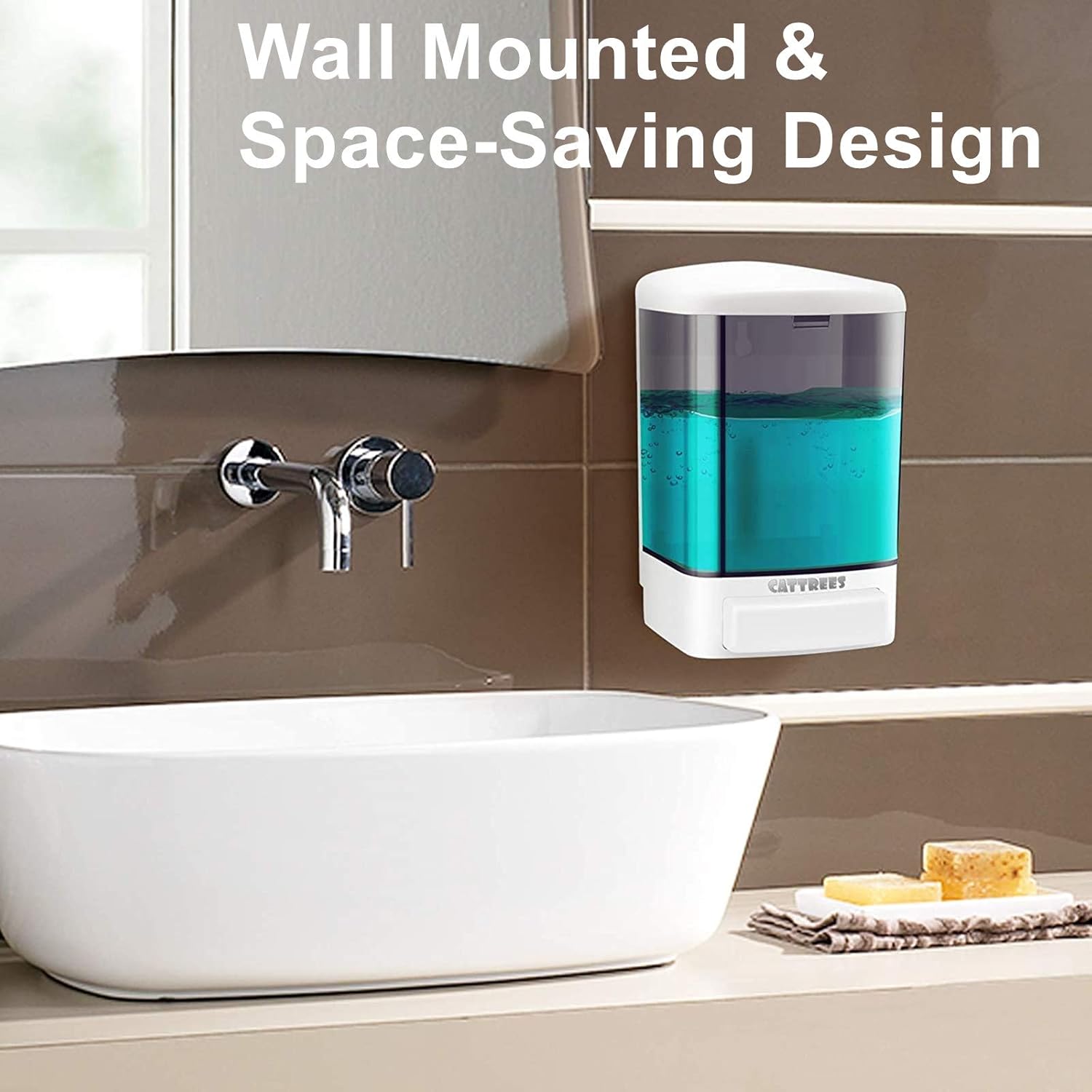 Manual Soap Dispenser 33.8oz W - Commercial Kitchen Images のレビューと価格