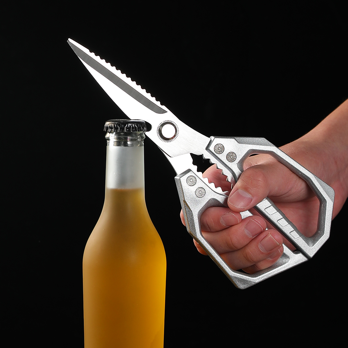 Stainless Steel Kitchen Shears - Commercial Kitchen Equipment のレビューと価格