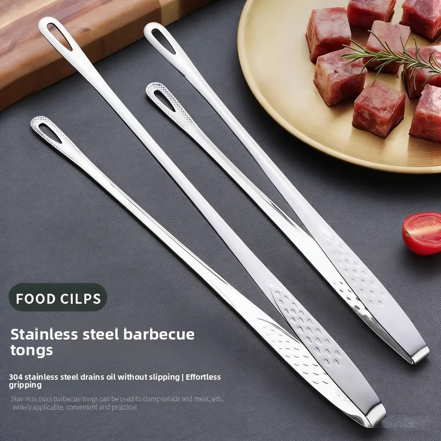 Stainless Steel Kitchen Tongs  - Commercial Kitchen Cooking のレビューと価格
